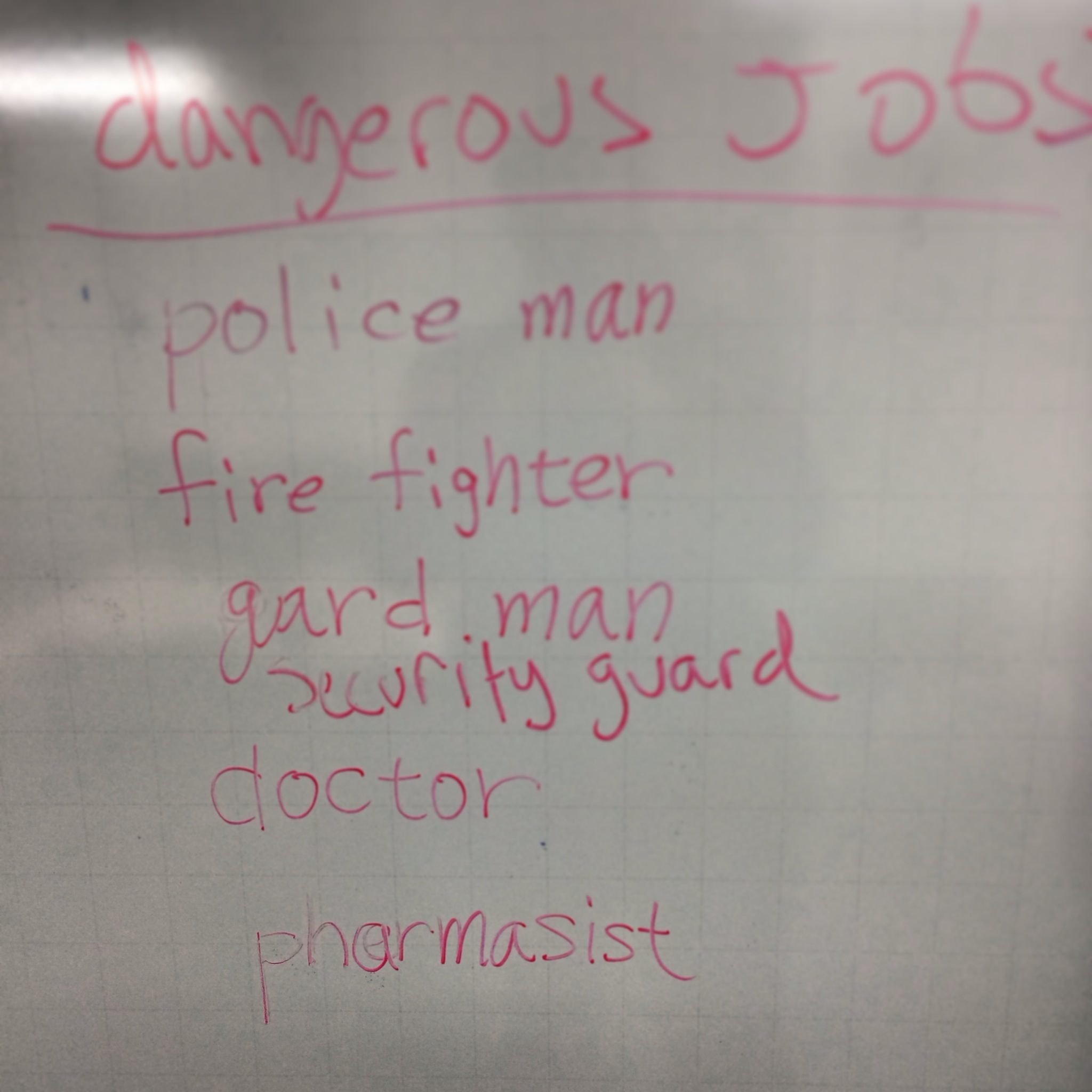 Two of these dangerous jobs are not like the other.