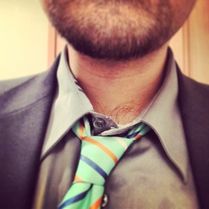 Being an adult means having too much chest hair.