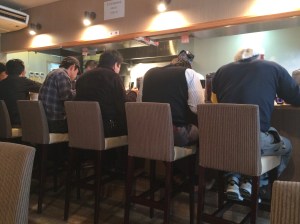 Not an empty seat in the house. 