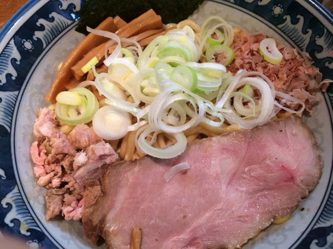 Tonikaku's normal sized bowl of Abura Soba.  780 yen.